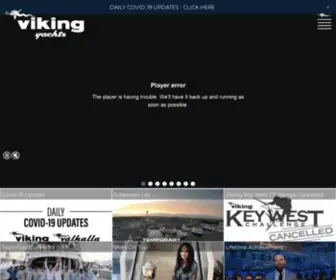 Vikingyachts.com(Viking Yachts) Screenshot