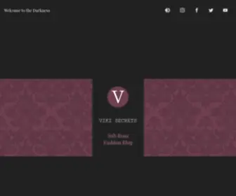 Vikisecrets.com(Sub Rosa Fashion Blog) Screenshot