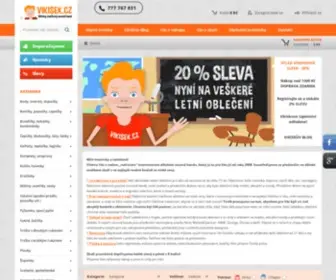 Vikisek.cz(Vikísek.cz) Screenshot