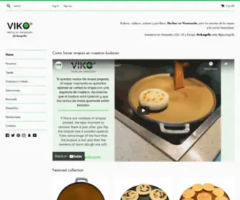 Vikogrills.com(Cookware & Grills. Made in Venezuela for lovers of arepas and Venezuelan cuisine. Our foundry) Screenshot