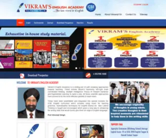 Vikramsenglishacademy.com(Vikrams English Academy) Screenshot