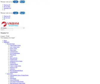Vikramshopping.com(Vikram Shopping) Screenshot