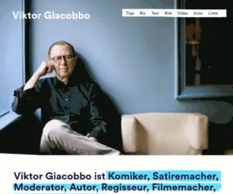 Viktorgiacobbo.ch(Viktor Giacobbo) Screenshot