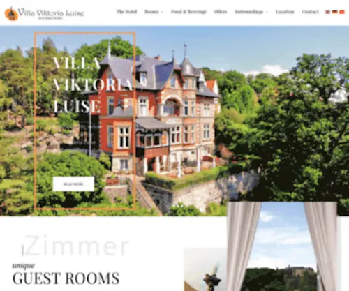 Viktoria-Luise.de(Villa Viktoria Luise Boutique Hotel in Blankenburg im Harz) Screenshot