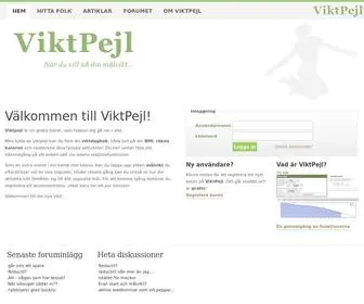 Viktpejl.se(När du vill nå din målvikt) Screenshot