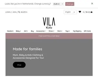 Vila-Kids.com(Vila Kids) Screenshot