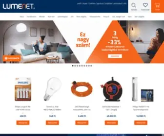 Vilagitas.eu(Lumenet® prémium világítástechnika) Screenshot