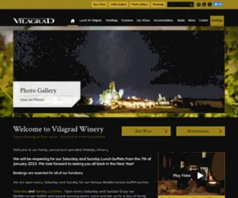 Vilagradwines.co.nz(Home, Vilagrad Vineyard and Winery) Screenshot