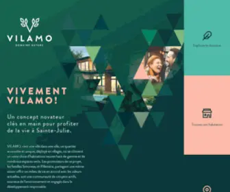 Vilamo.ca(Projet Résidentiel Haut de Gamme à Sainte) Screenshot