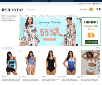Vilanya.com(Online Fashion Shopping for Women & Men All Over the World) Screenshot