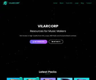 Vilarcorp.com(Resources for Music Makers) Screenshot