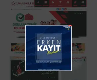 Vildankoleji.com(Vildan eğitim kurumları) Screenshot