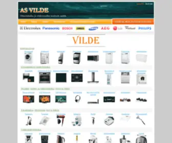 Vildeas.ee(AS VILDE) Screenshot