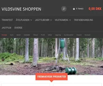 Vildsvineshoppen.dk(VILDSVINE SHOPPEN) Screenshot