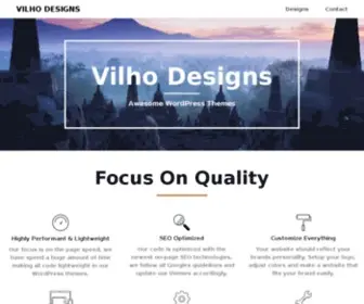 Vilhodesign.com(Vilhodesign) Screenshot