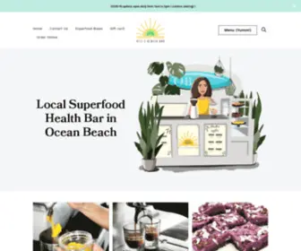 Vilishealthbar.com(Organic Bullet Coffee & Vegan Desserts) Screenshot