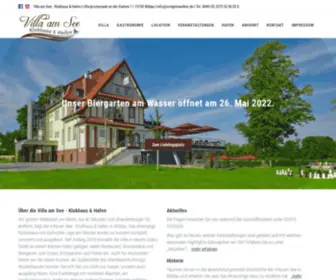 Villa-AM-See-Wildau.de(Die Villa am See) Screenshot