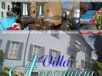 Villa-Annamaria.it(B&B Lake Como) Screenshot