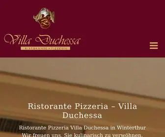 Villa-Duchessa-Winterthur.ch(Ristorante Pizzeria) Screenshot