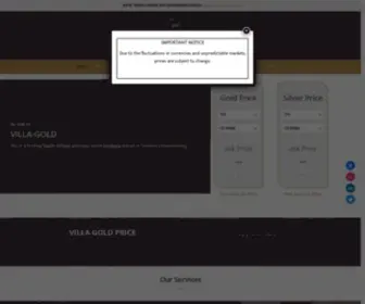 Villa-Gold.com(Villa Gold) Screenshot