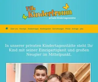 Villa-Kindertraum.de(Herzlich Willkommen ) Screenshot
