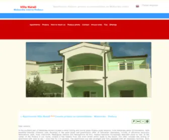 Villa-Natali.com(Apartments Podaca) Screenshot