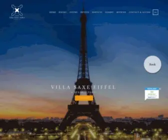 Villa-Saxe-Eiffel.com(SITE OFFICIEL Villa Saxe Eiffel) Screenshot