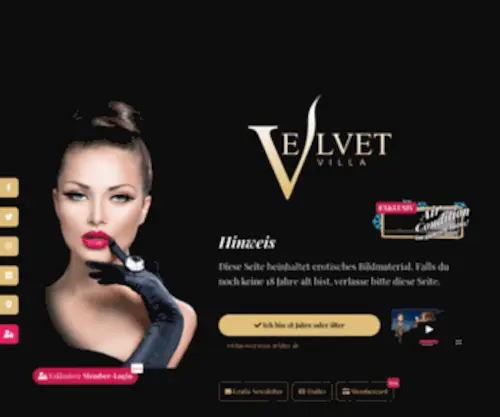 Villa-Velvet.ch(Villa Velvet) Screenshot
