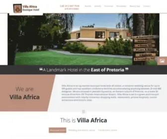 Villaafrica.co.za(Villa Africa Boutique Hotel) Screenshot