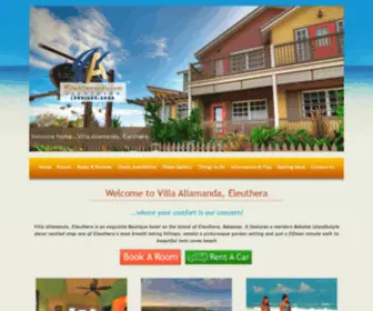 Villaallamanda.com(Villa Allamanda) Screenshot