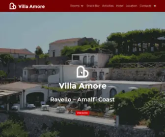 Villaamore.it(Ravello Hotel) Screenshot