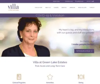 Villaatgreenlakeestates.com(Villa at Green Lake Estates) Screenshot