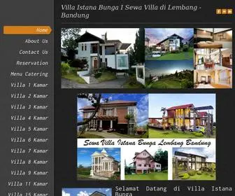 Villabungalembang.net(Villa Istana Bunga I Sewa Villa di Lembang) Screenshot