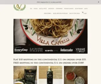 Villacappelli.com(Italian shop) Screenshot