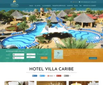 Villacaribehotel.com(Hotel Villa Caribe Paraguana) Screenshot