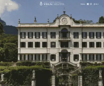 Villacarlotta.it(Villa Carlotta) Screenshot