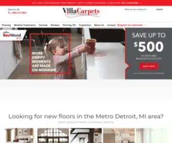 Villacarpet.com(Villa Carpets) Screenshot