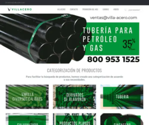 Villacero-Oficial.com(Alambrón) Screenshot