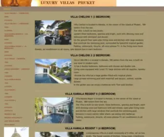 Villacheloni.com(Villa Cheloni in Phuket) Screenshot