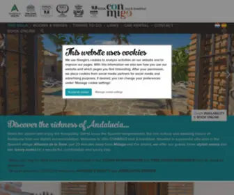 Villaconmigo.com(Discover the richness of Andalucía…) Screenshot