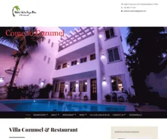 Villadejablue.com(Villa deja blue) Screenshot