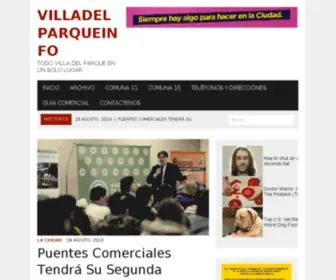 Villadelparqueinfo.com.ar(Villa del Parque Info) Screenshot