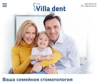 Villadent.com.ua(Villa Dent) Screenshot