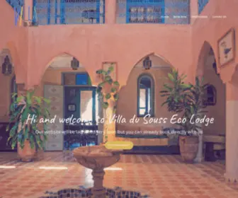 Villadusouss.com(Villa Du Souss) Screenshot