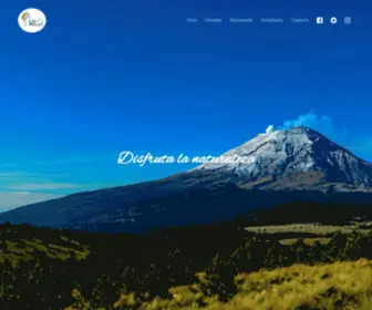 Villaecoturisticalaventa.com(Parque de Aventura al Pie de los Volcanes en Puebla) Screenshot