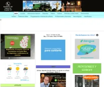 Villaelisaaldia.com.ar(Villa Elisa al Dia) Screenshot