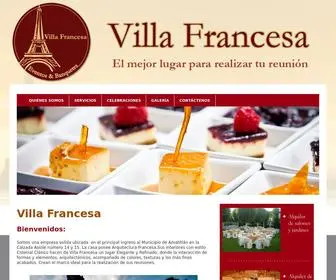 Villafrancesa.com.gt(Quiénes Somos) Screenshot