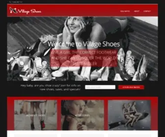 Village-Shoes.com(Village Shoes Ashland Oregon) Screenshot