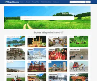 Villageatlas.com(Indian Village Directory) Screenshot