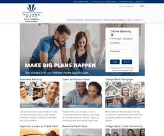 Villagebank.com(Richmond Bank) Screenshot